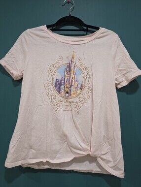 Disney Parks Walt Disney World 50th Anniversary Castle Knot Tee M